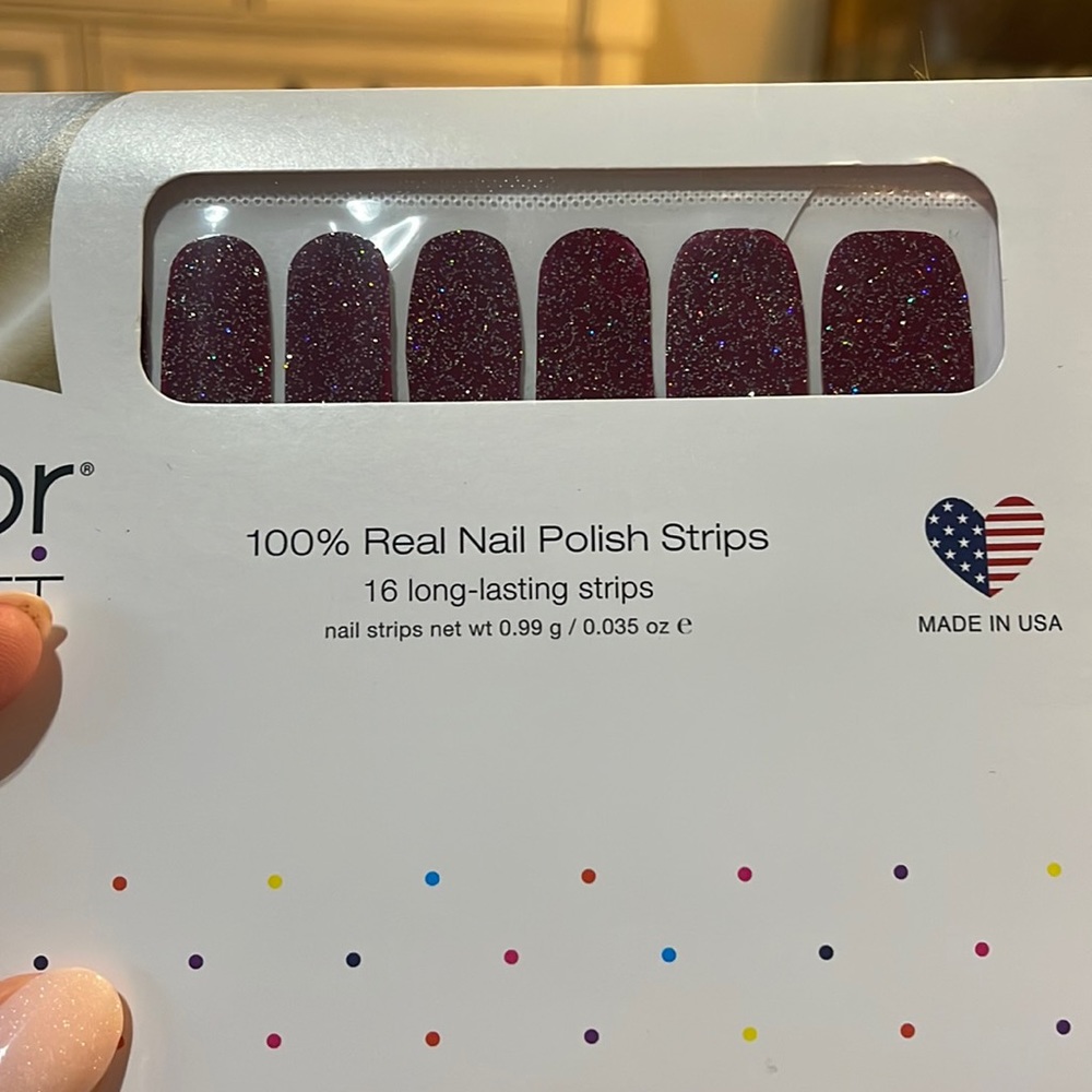 Color street black cherry bonbon